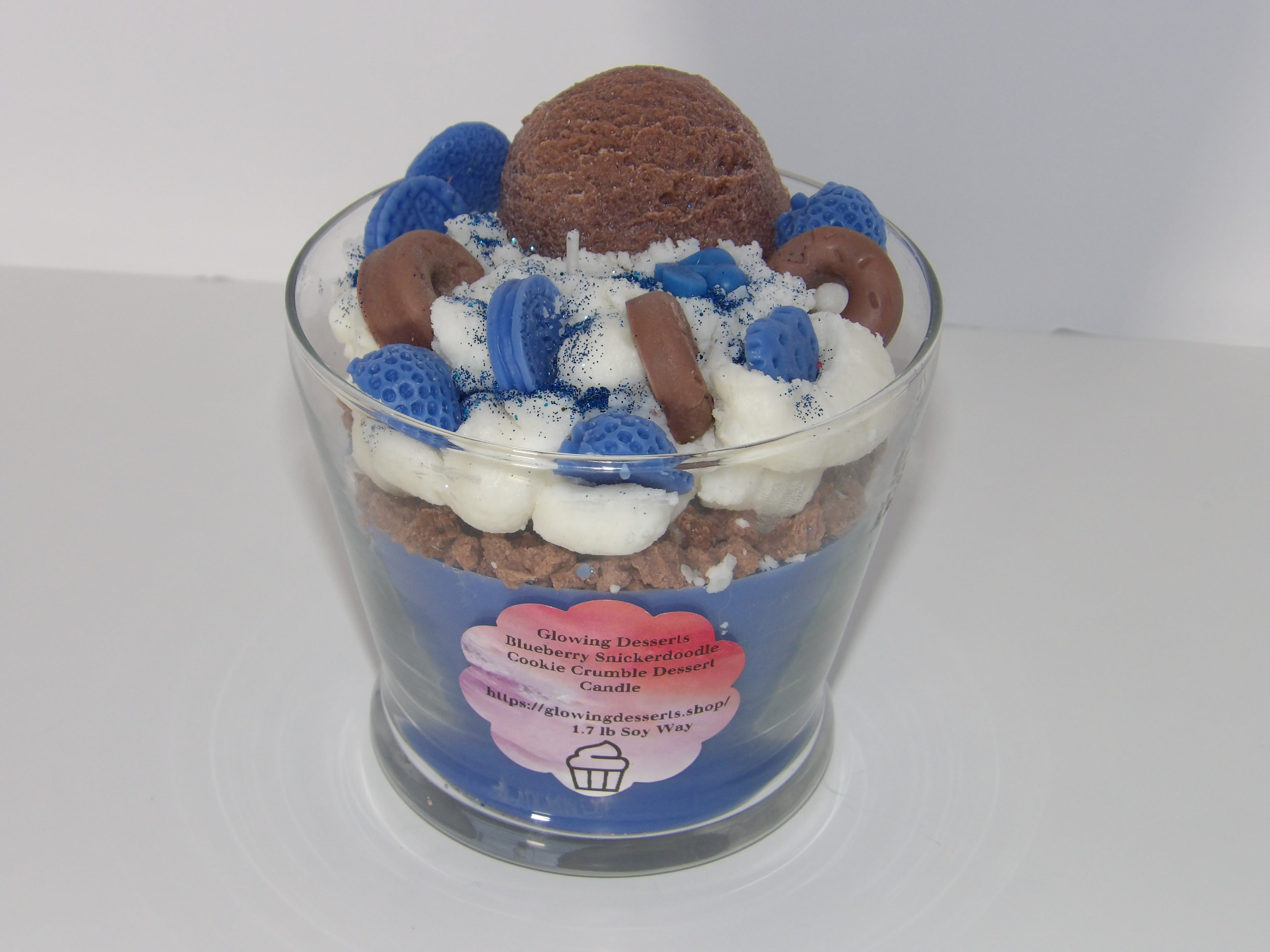 Blueberry Cookie Crumble