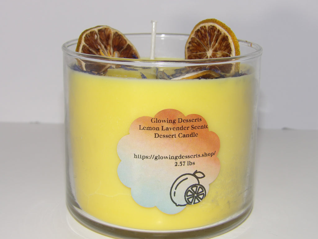 Lemon Lavender Fruit Candle (Specialty Candle)