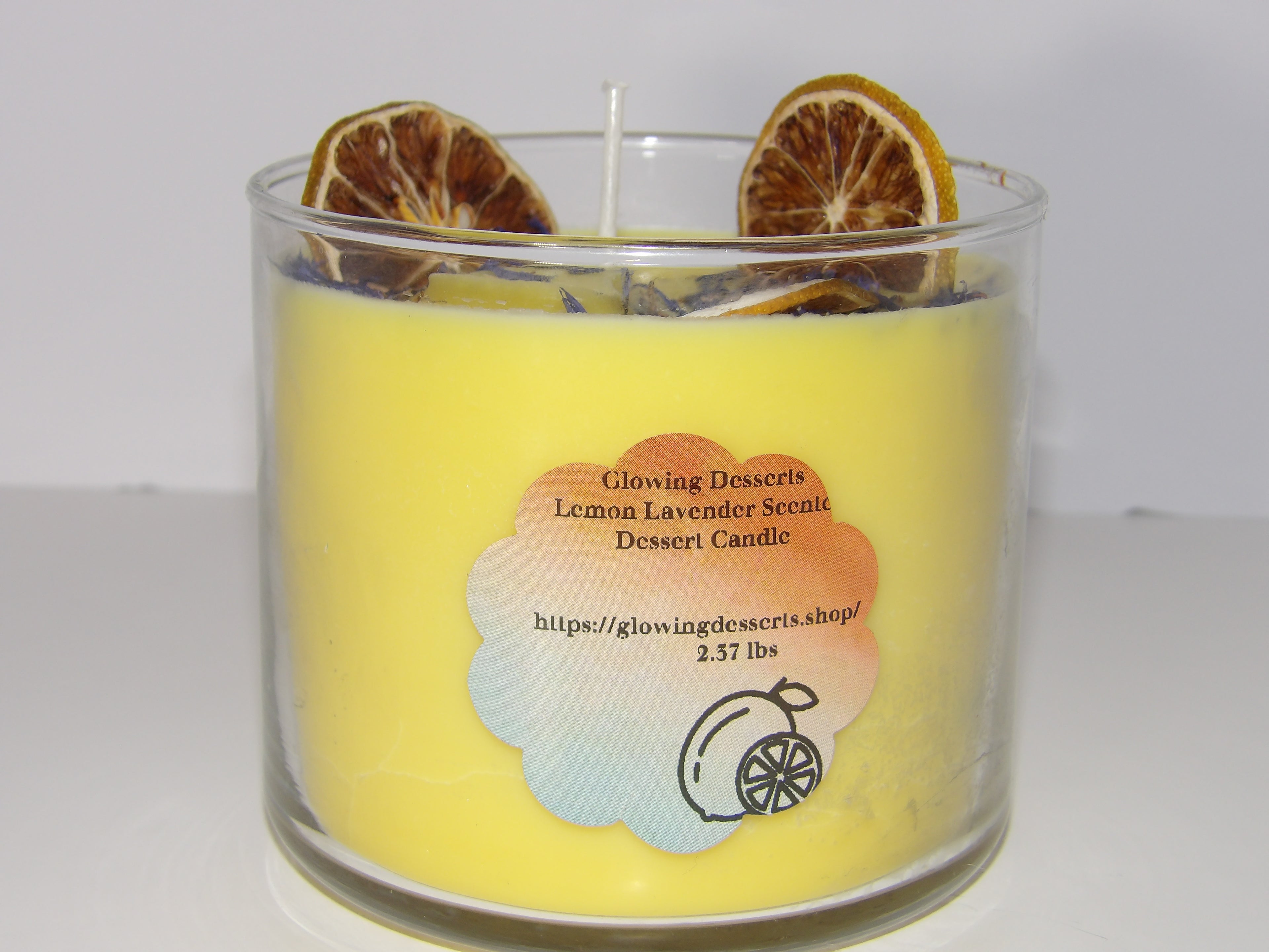 Lemon Lavender Fruit Candle (Specialty Candle)
