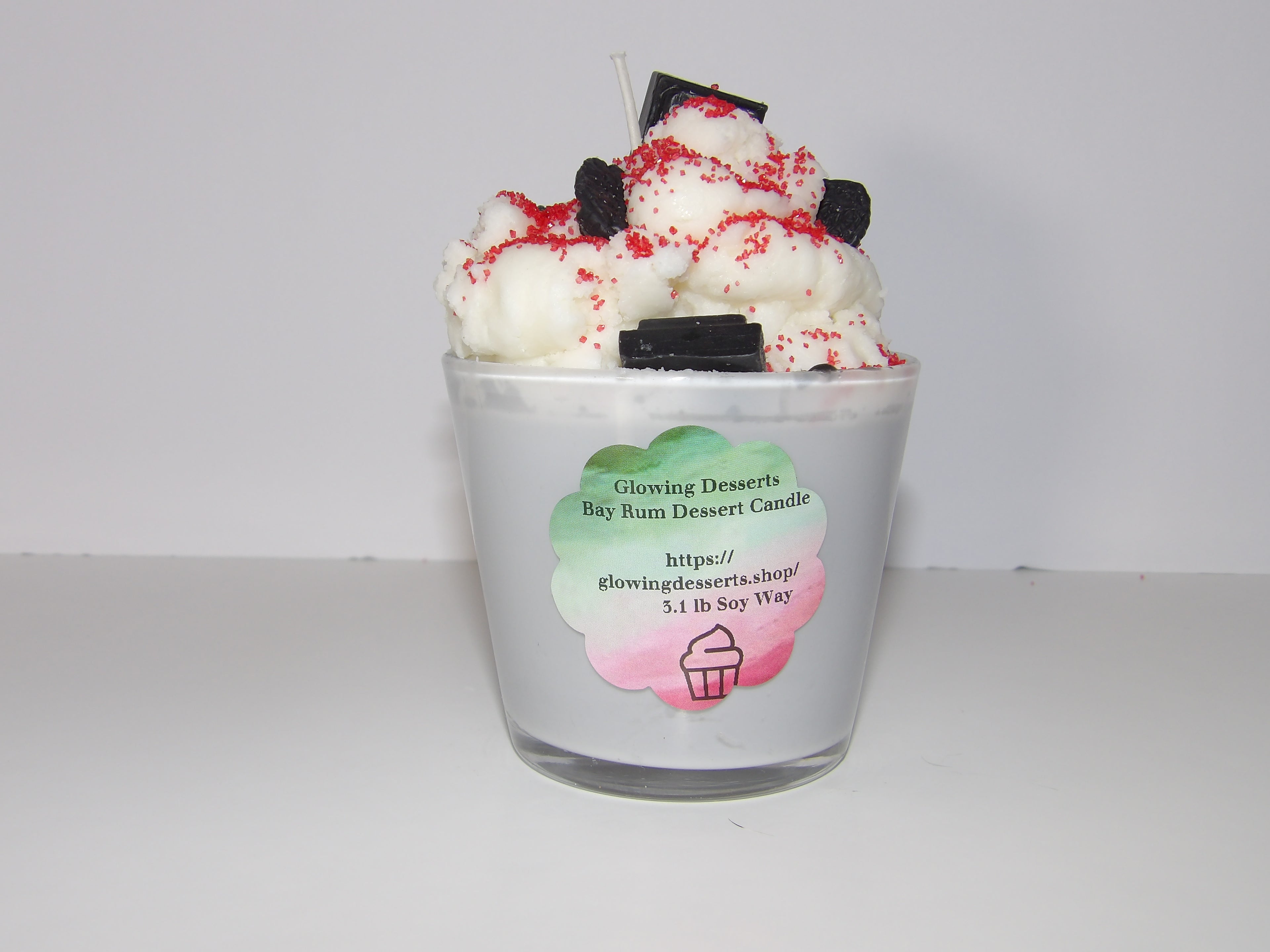 Bay Rum Dessert Candle