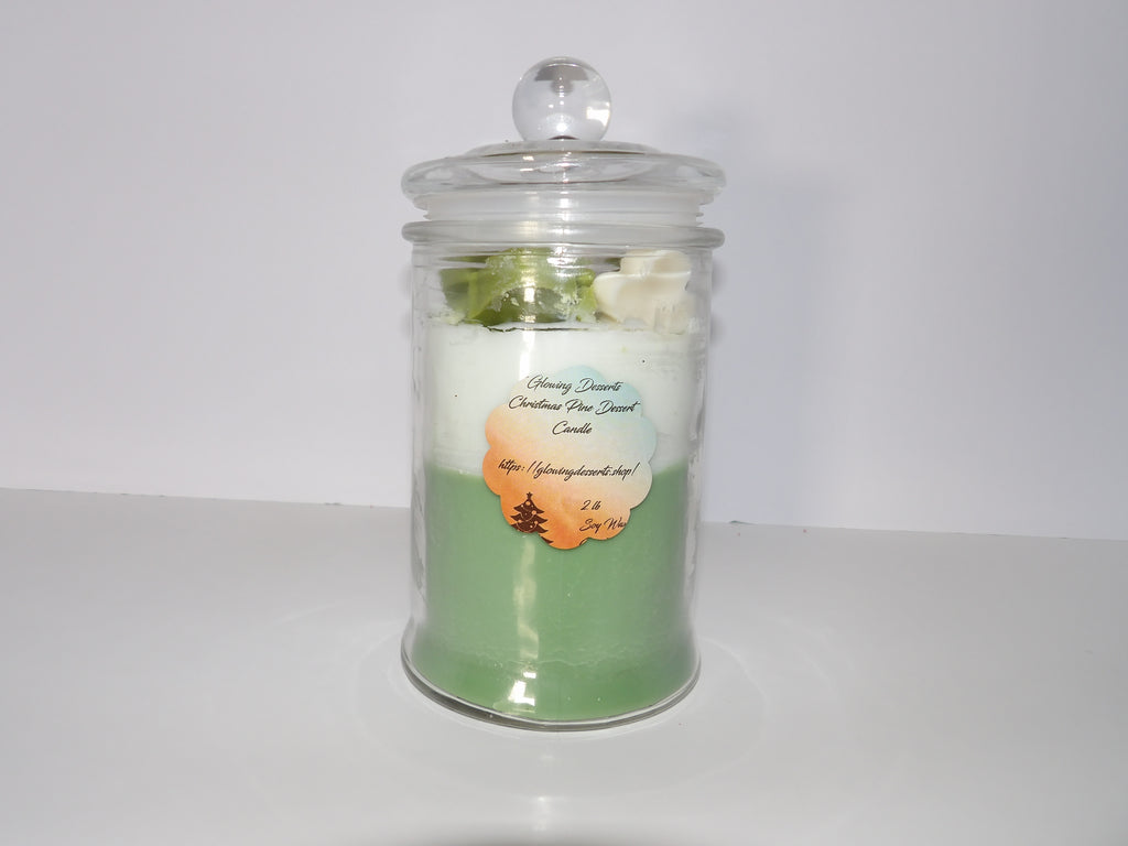 Christmas Dessert Candle(Pine Needle Scented)
