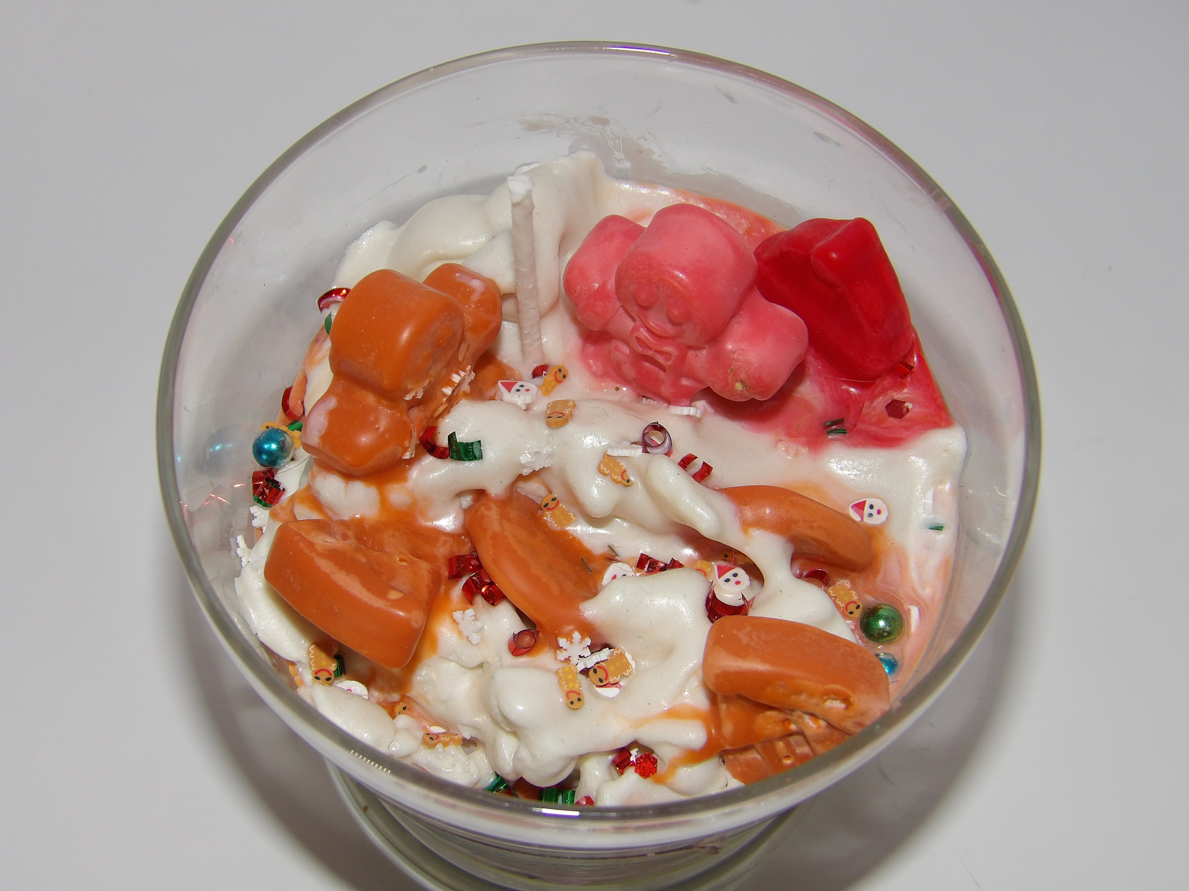 Gingerbread Goodness Christmas Dessert Candle