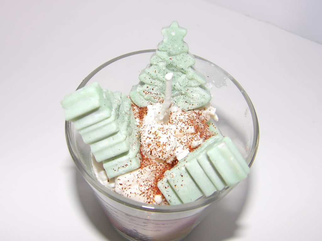 Peppermint Bliss Dessert Candle