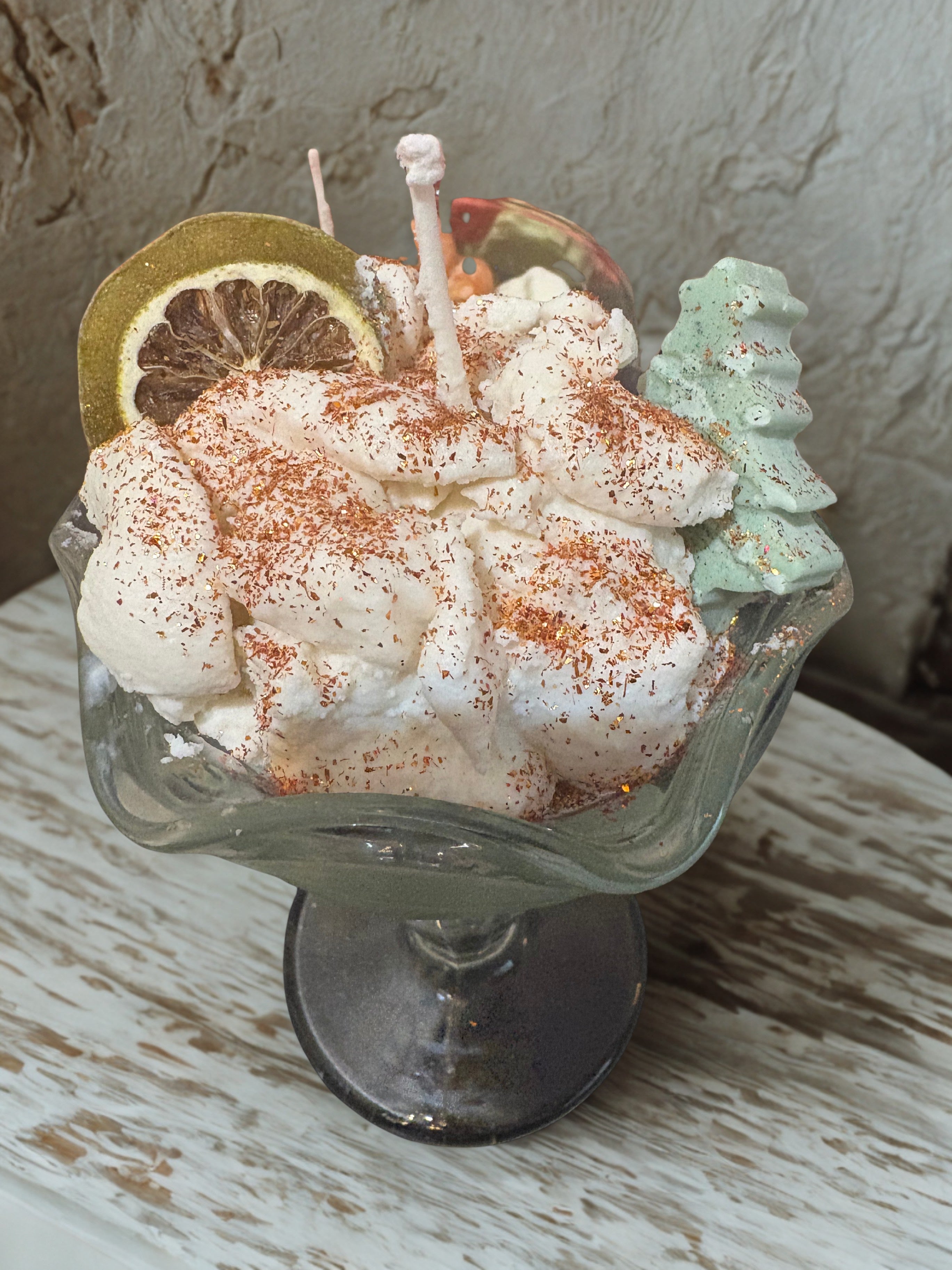 Hot Chocolate Dessert Candle