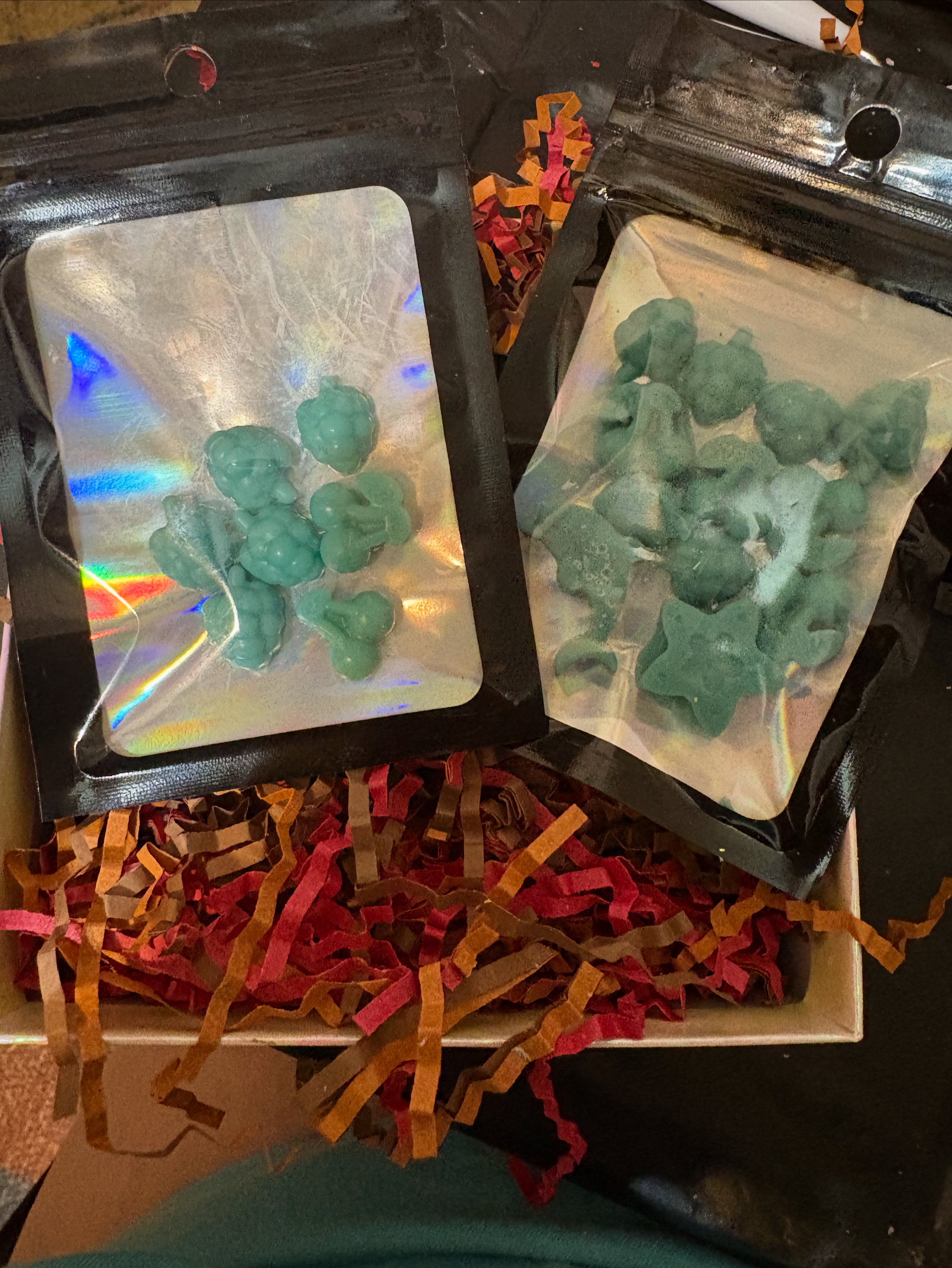 Mini sea animals and berries mix wax melts