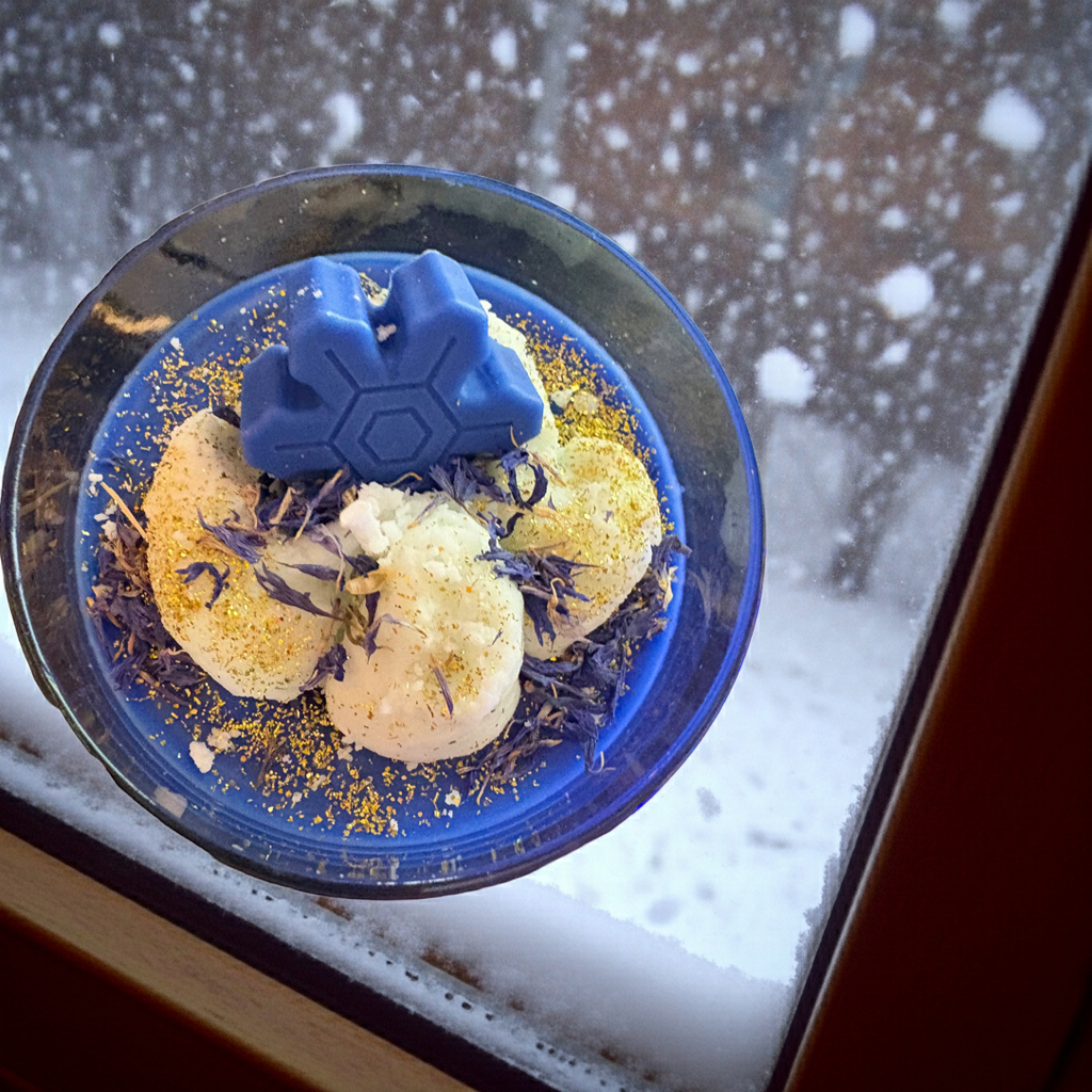 Blueberry Dessert Candle – Hand-Poured Soy Candle (18.2 oz)