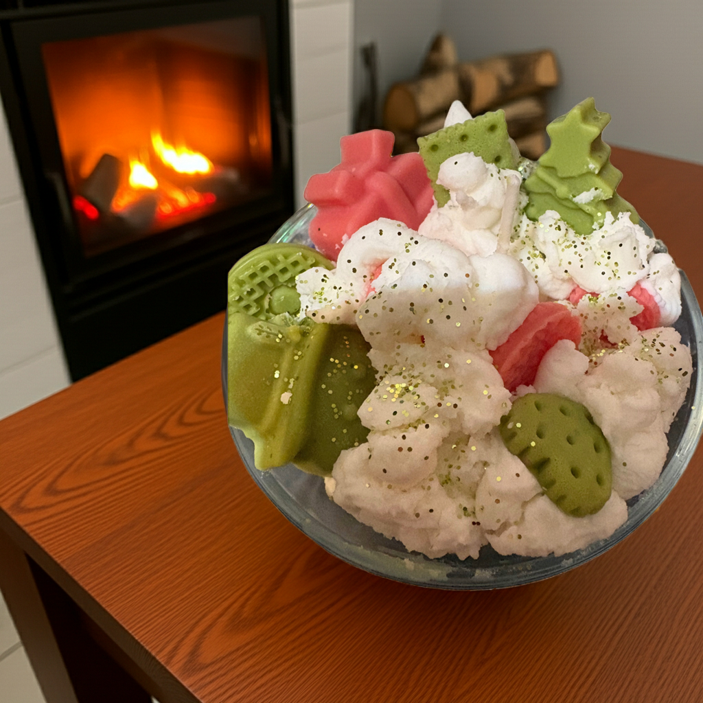 Christmas Pine Dessert Candle