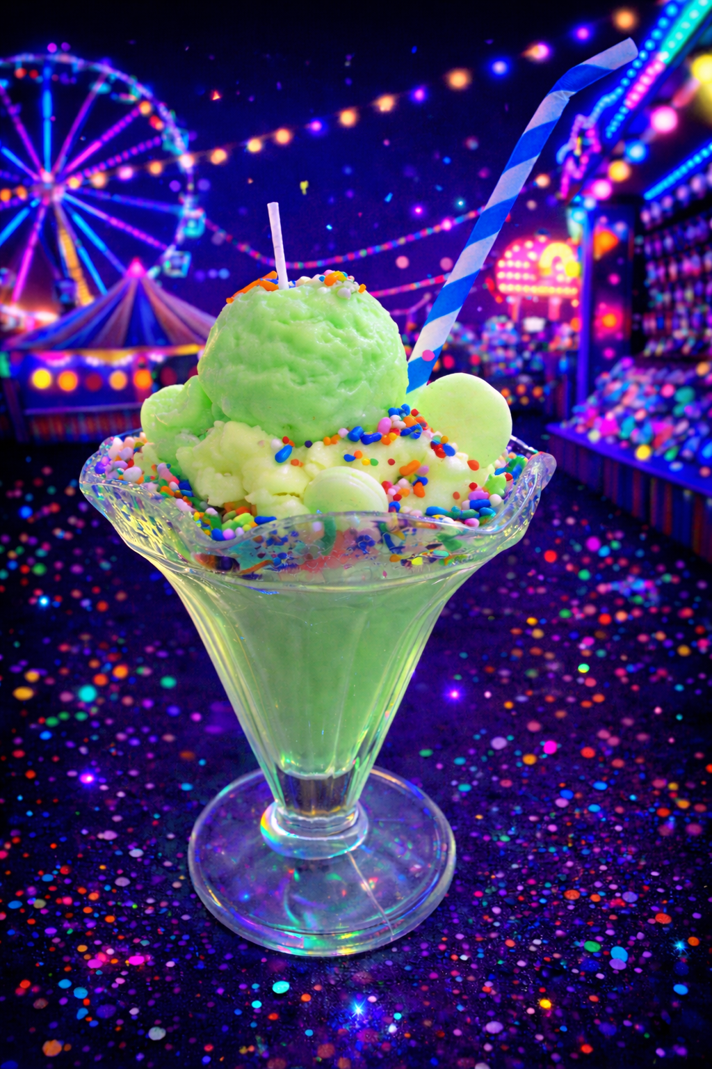 Candy Carnival Glow Candle