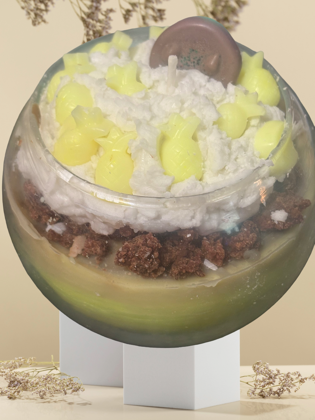 Pineapple Dessert Candle