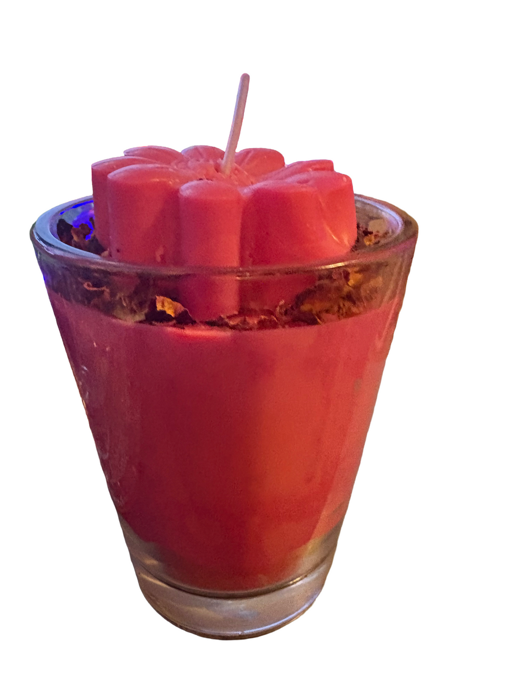 Rose Scented Flower Candle