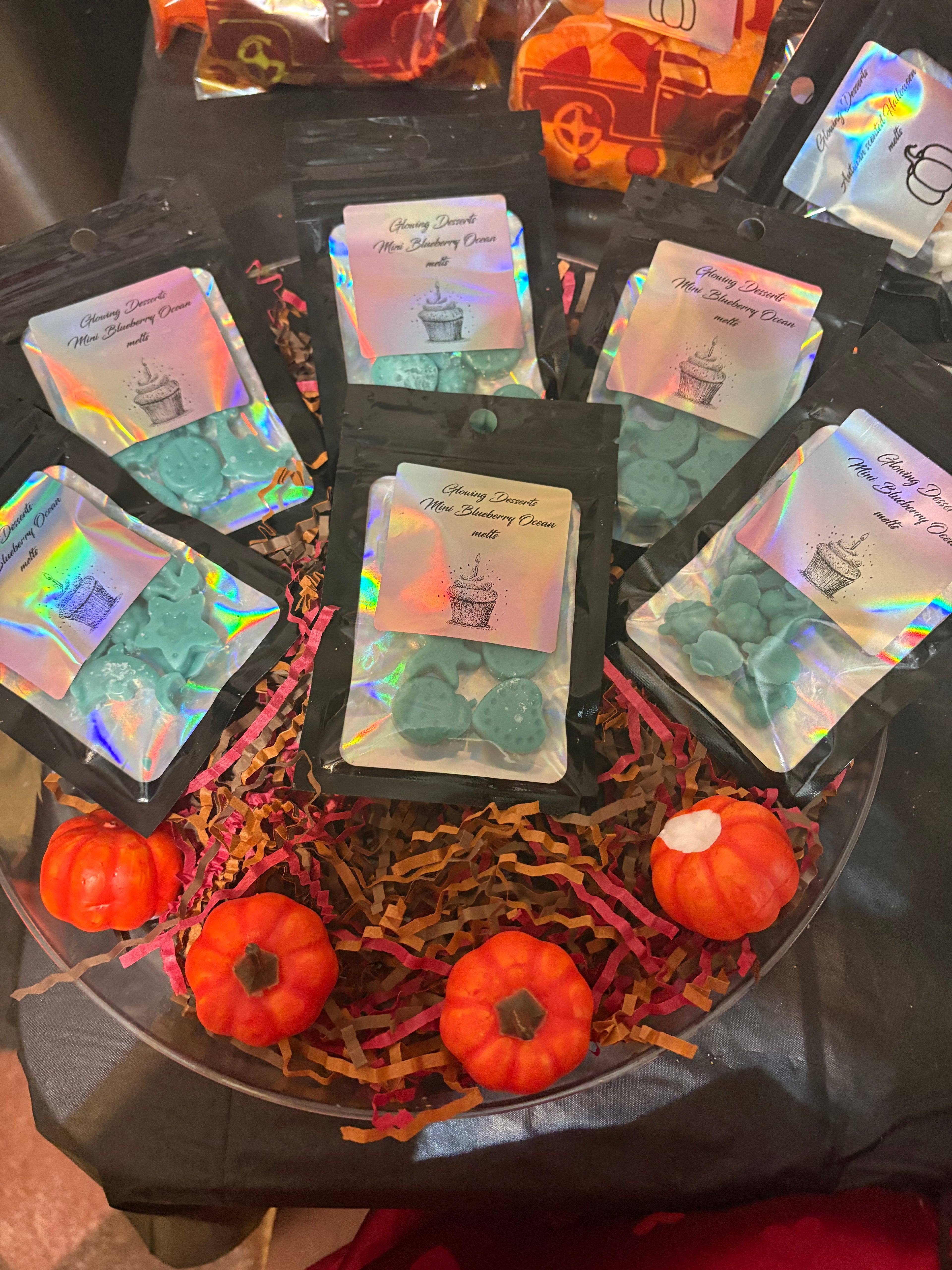 Mini sea animals and berries mix wax melts