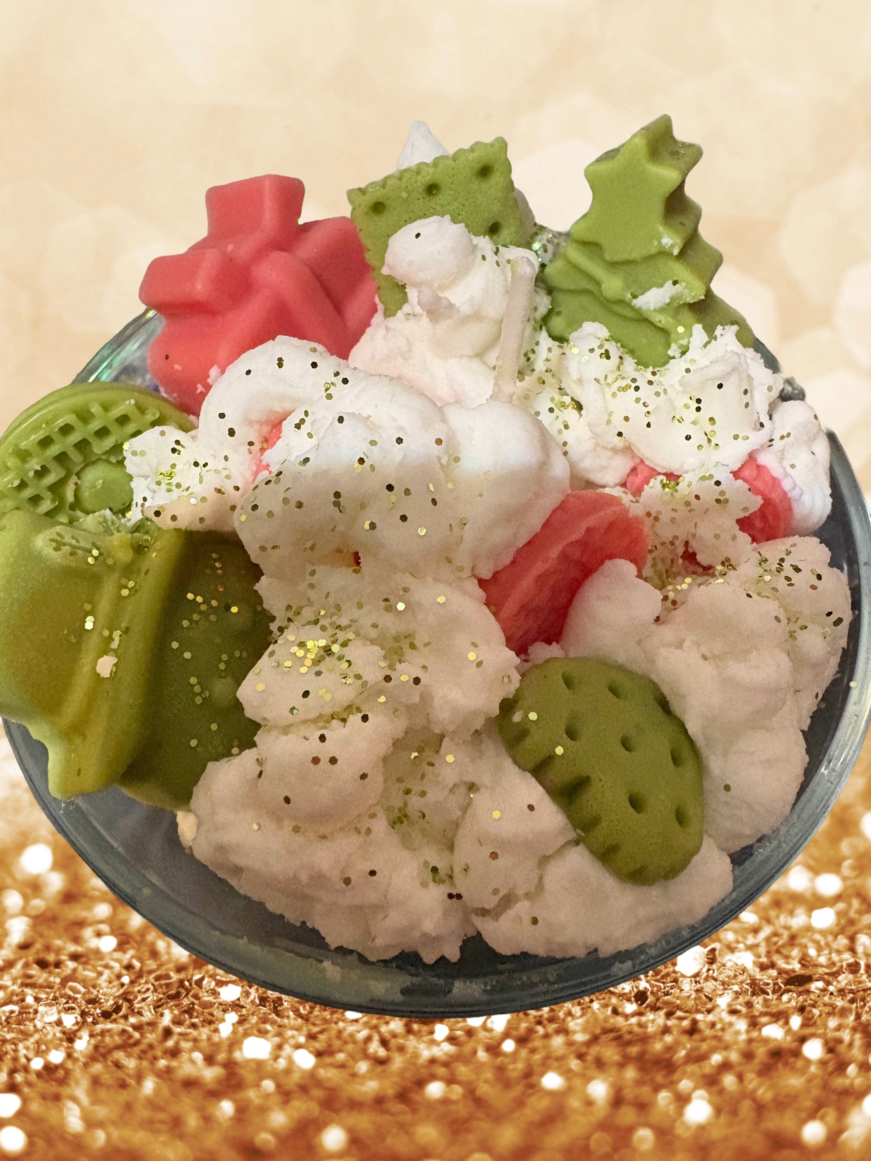 Christmas Pine Dessert Candle