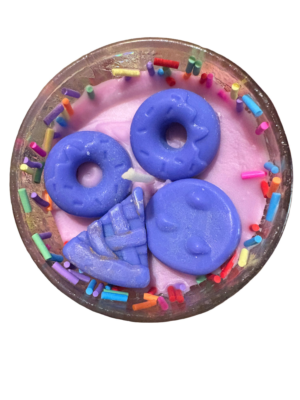 Small Happy Birthday Dessert Candle