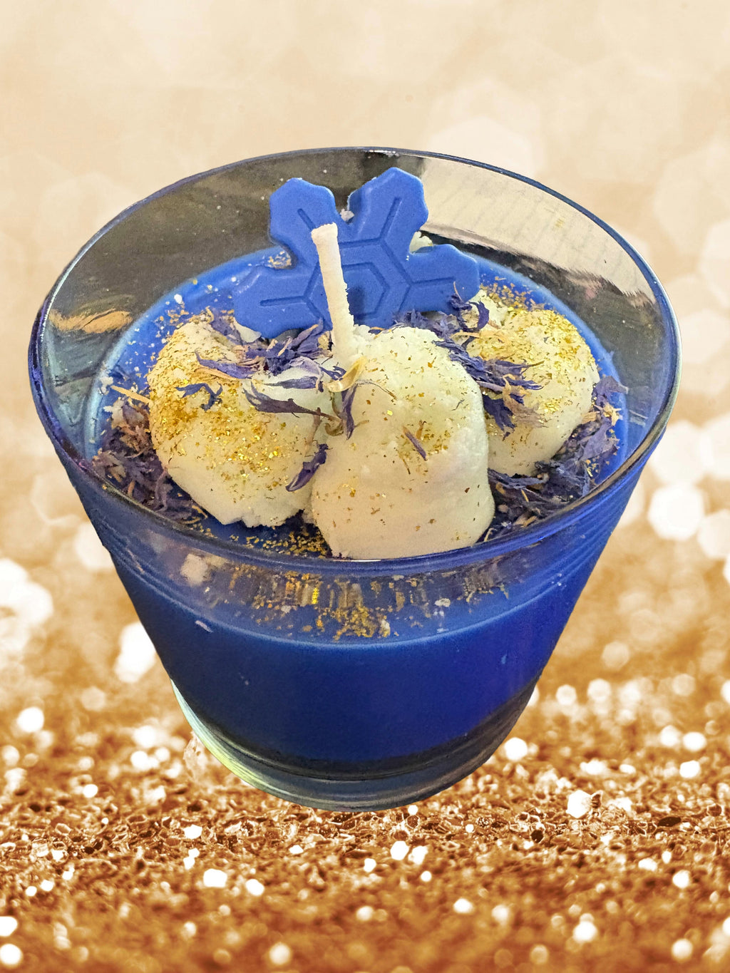 Blueberry Dessert Candle – Hand-Poured Soy Candle (18.2 oz)