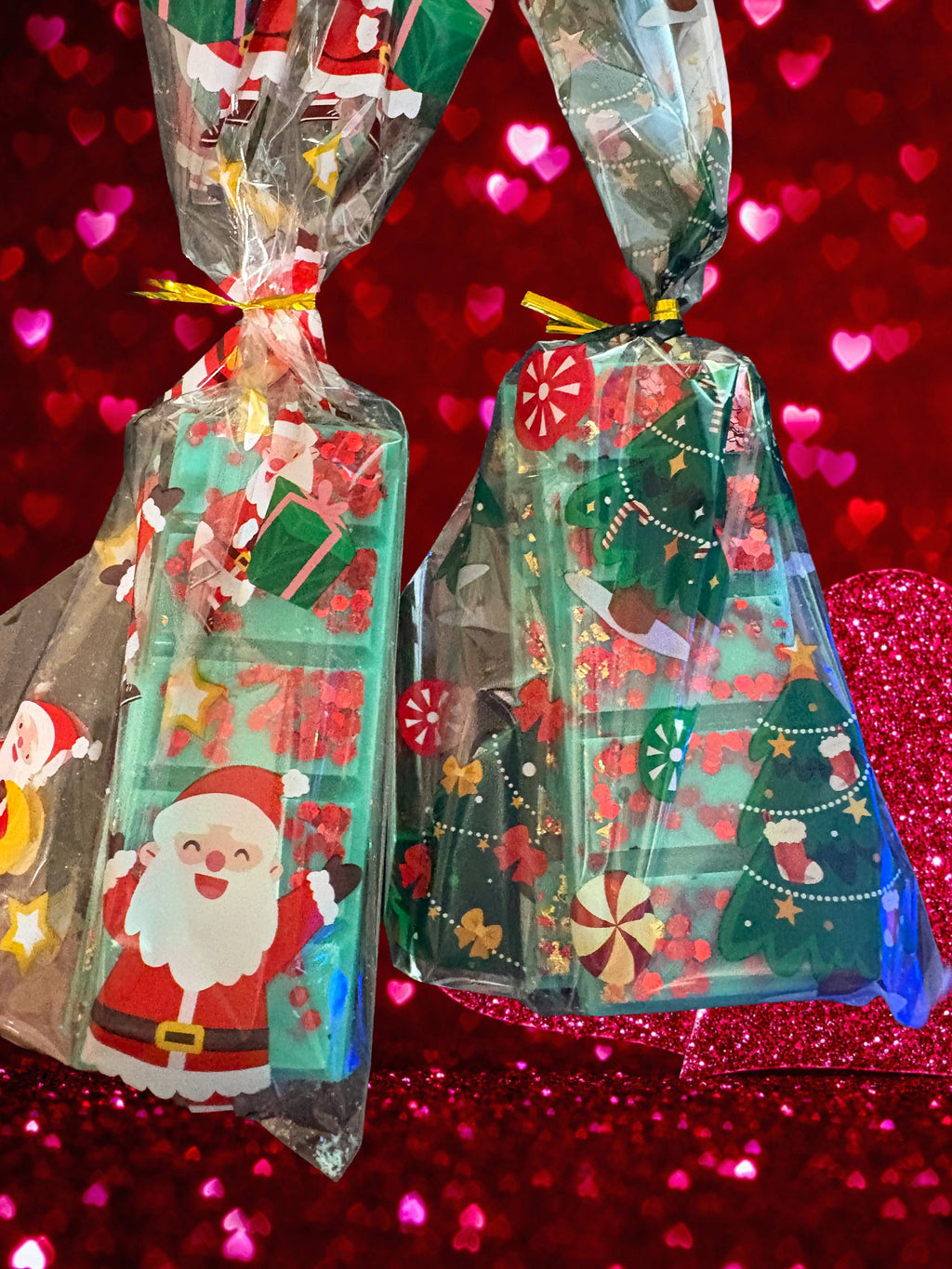 Cucumber Melon Christmas Snap Bars