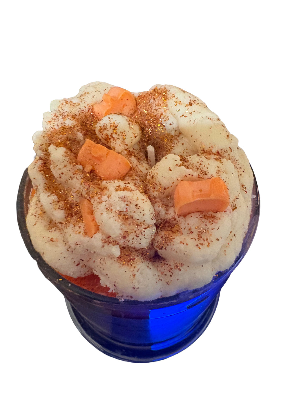 Hello Fall Pumpkin scented dessert candle