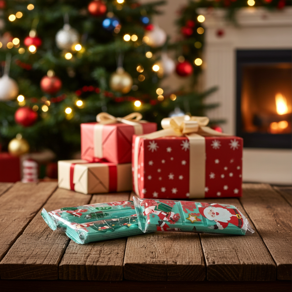 Cucumber Melon Christmas Snap Bars