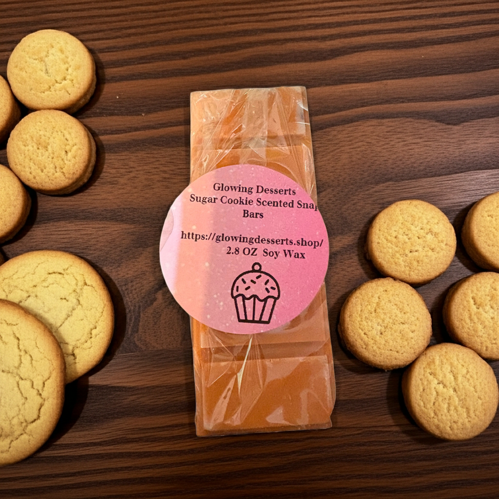 Sugar Cookie Snap Bars (2 pack)