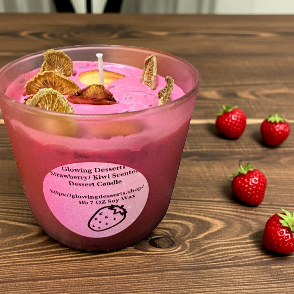 Strawberry KIWI  Candle (Specialty )