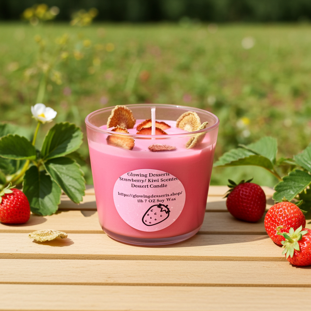 Strawberry KIWI  Candle (Specialty )