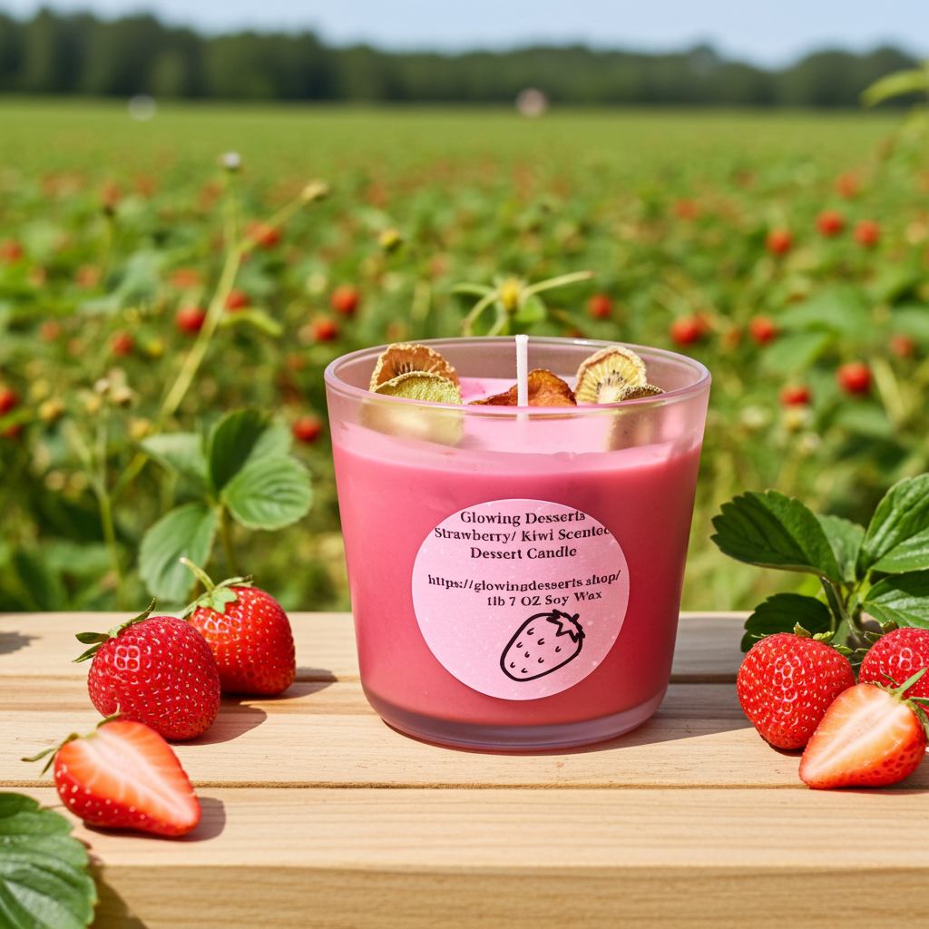 Strawberry KIWI  Candle (Specialty )