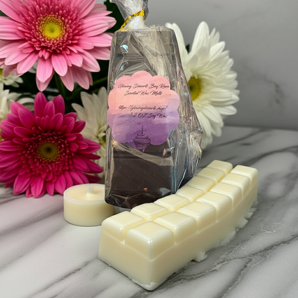 Bay Rum Wax Melts ( 2 in a pack!