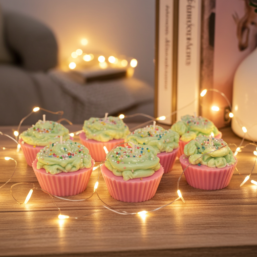 Frosted Fairy Bites Cupcake Candles(2 for 14.00)