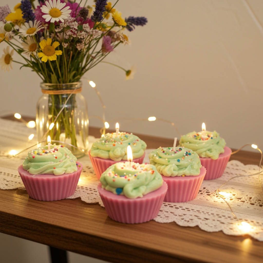 Frosted Fairy Bites Cupcake Candles(2 for 14.00)