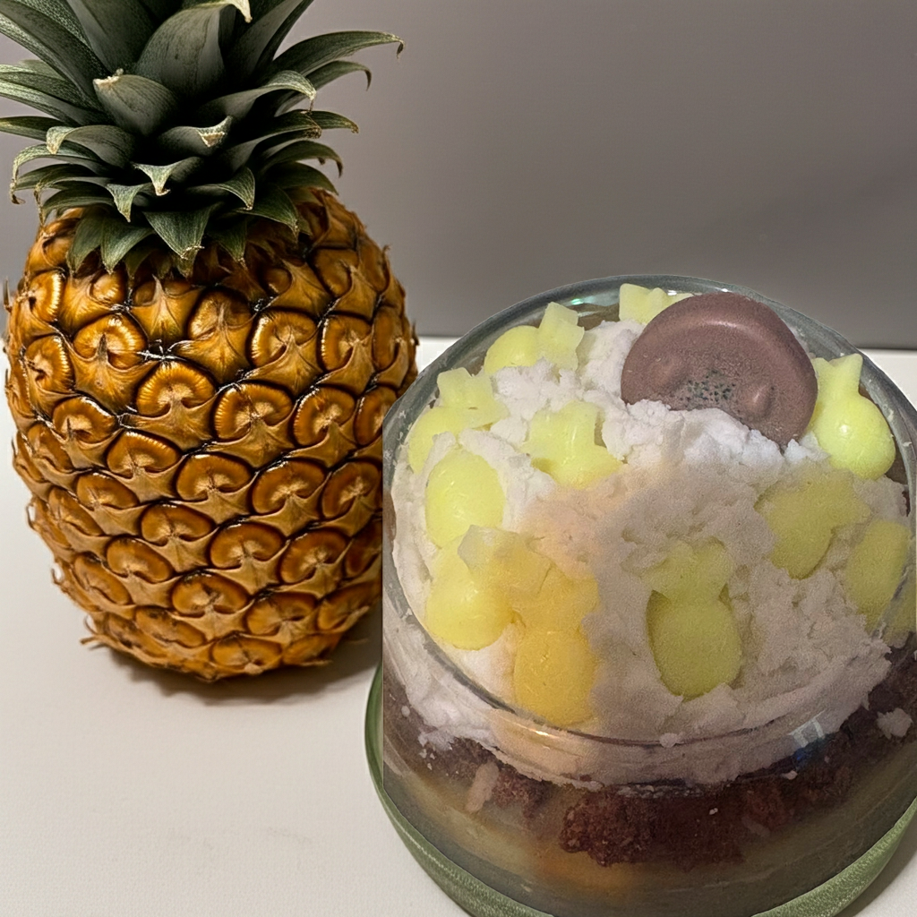 Pineapple Dessert Candle