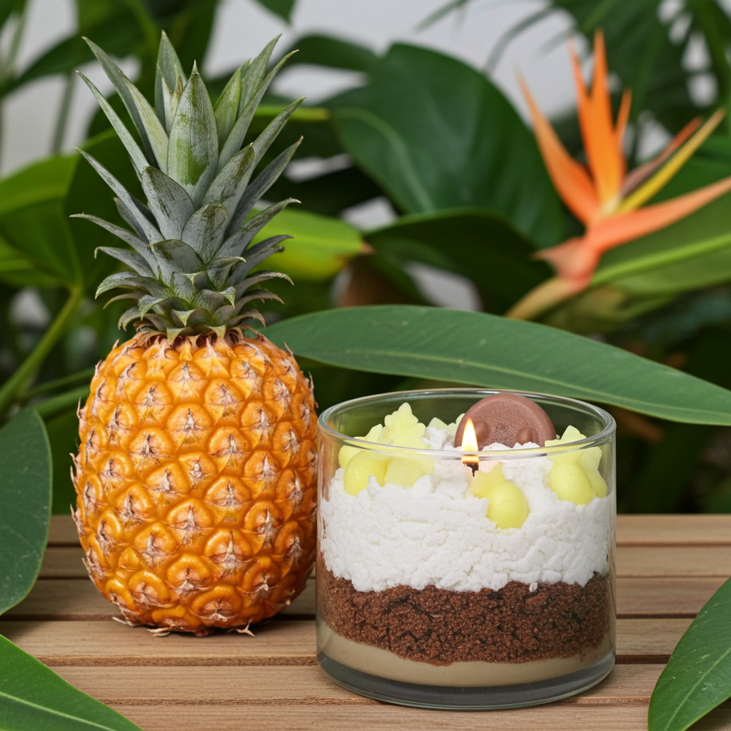 Pineapple Dessert Candle