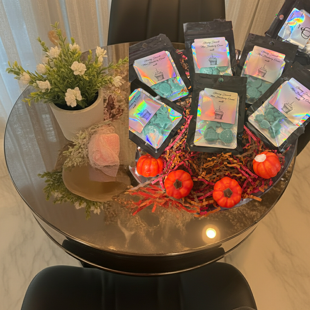 Mini sea animals and berries mix wax melts - 3 pack