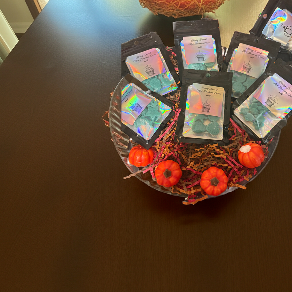 Mini sea animals and berries mix wax melts - 3 pack