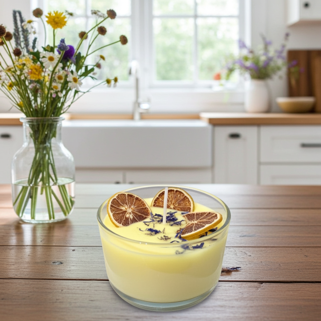 Lemon Lavender Fruit Candle (Specialty Candle)