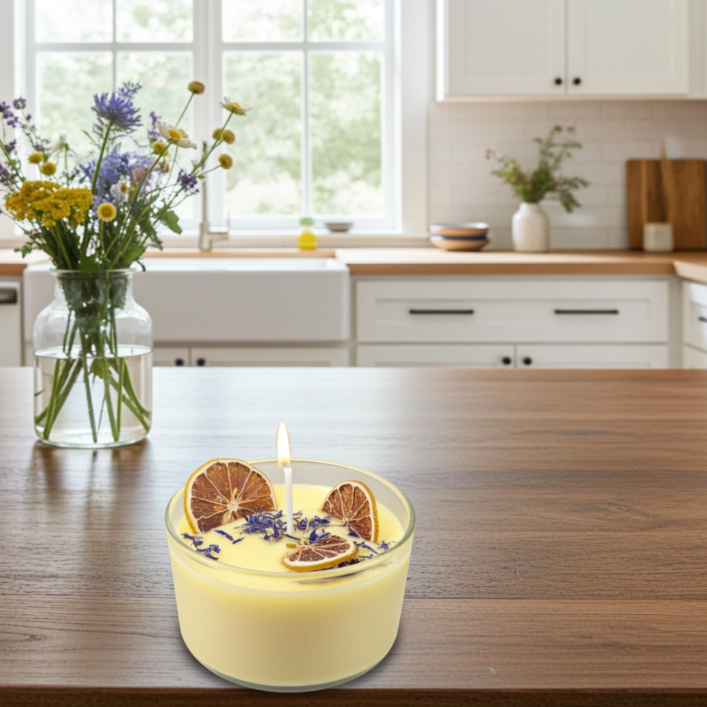 Lemon Lavender Fruit Candle (Specialty Candle)